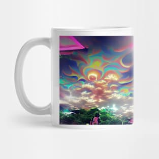 Psychedelic Skybox Mug